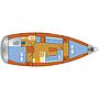 Book yachts online - sailboat - Bavaria Cruiser 37 - 2 cab - Swing - rent