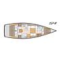 Book yachts online - sailboat - Salona 41 - Sol Et Velo - rent