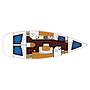 Book yachts online - sailboat - Cyclades 43.4 - Hermes - rent