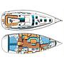 Book yachts online - sailboat - Oceanis 393 Clipper - Mare - rent