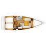 Book yachts online - sailboat - Sun Odyssey 389 - Marie - rent