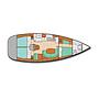 Book yachts online - sailboat - Oceanis 41 - Lady Di - rent