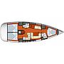Book yachts online - sailboat - Sun Odyssey 42 i - Deneb - rent