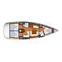 Book yachts online - sailboat - Sun Odyssey 42 i - Nihal - rent