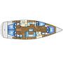 Book yachts online - sailboat - Bavaria 46 - Makani - rent