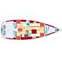 Book yachts online - sailboat - Hanse 370 - Silly Jilly  - rent