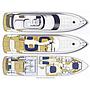 Book yachts online - motorboat - Princess 61 - Allegria - rent