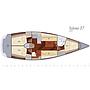 Book yachts online - sailboat - Salona 37 - Four Play - rent