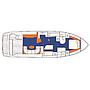 Book yachts online - motorboat - Princess 480 - Carpe Diem  - rent