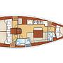 Book yachts online - sailboat - Oceanis 40 - Marie-Andrea - rent