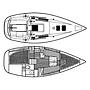Book yachts online - sailboat - Beneteau 285 - Seagull - rent