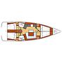 Book yachts online - sailboat - Oceanis 45 - Luna Piena - rent