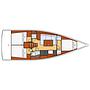 Book yachts online - sailboat - Oceanis 38 - KOS 38.3 - rent
