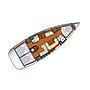 Book yachts online - sailboat - Sun Odyssey 42i - Aegean Spirit - rent