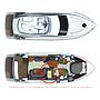 Book yachts online - motorboat - Fairline Phantom 40 - Fair Play (Jet ski - option with extra charge) - rent