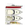 Book yachts online - motorboat - San Boat 980 Cuddy - Perina - rent
