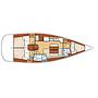 Book yachts online - sailboat - Oceanis 40 - Game - Refit 2020 - rent