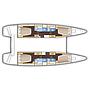 Book yachts online - catamaran - Lagoon 42 - ICE CAT - rent