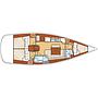 Book yachts online - sailboat - Oceanis 40 - Cassiel - rent