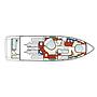 Book yachts online - motorboat - Azimut 55 - Cosmos - rent