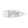 Book yachts online - sailboat - Bavaria 46 Cruiser - Midas  - Bow & Solar - rent