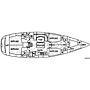 Book yachts online - sailboat - Beneteau 50-4 - Alboran Bikini (Radazul) - rent