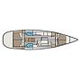 Book yachts online - sailboat - Sun Odyssey 44i - Alcor  - rent