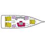 Book yachts online - sailboat - Oceanis 46.1 (3 cab) - Meridiana - rent