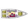 Book yachts online - sailboat - Bavaria Cr. 46 Style - Aldebaran - rent