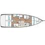 Book yachts online - sailboat - Sun Odyssey 490 - Little Mia - rent