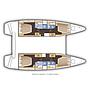 Book yachts online - catamaran - Lagoon 42 - Le Petit Sable - rent