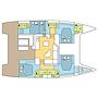 Book yachts online - catamaran - Saona 47 - PALISSANDRE - rent