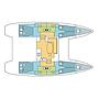 Book yachts online - catamaran - Lagoon 40 - Araponga - rent