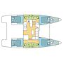 Book yachts online - catamaran - Helia 44 - Pom D'O - rent