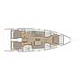 Book yachts online - sailboat - Oceanis 46.1 - Stream - First Line Performance  - rent