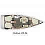 Book yachts online - sailboat - Dufour 410 Grand Large 6 - Swallow - rent
