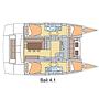Book yachts online - catamaran - Bali 4.1 - Helena - rent