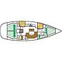 Book yachts online - sailboat - Oceanis 411 - Simonetta (Bow Thruster, electric heads) - rent