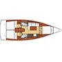 Book yachts online - sailboat - Oceanis 38.1 - Cala - rent