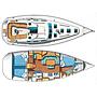 Book yachts online - sailboat - Oceanis 393 Clipper - Orion (Full Refit 2020, New Sails) - rent