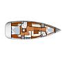 Book yachts online - sailboat - Sun Odyssey 42DS - Sweet Alis - rent