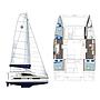 Book yachts online - catamaran - Leopard 40 - DENİZ - rent