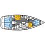 Book yachts online - sailboat - Bavaria 39 Cruiser - Anuschka - rent