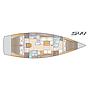 Book yachts online - sailboat - Salona 44 - Queen II - rent