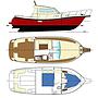 Book yachts online - motorboat - Damor 980 Fjera - Neja - rent