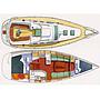 Book yachts online - sailboat - Oceanis 323 - Lady Lu - rent