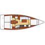 Book yachts online - sailboat - Oceanis 38 - Karavas - rent