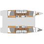 Book yachts online - catamaran - Elba 45 Quatour - PRINCESS VALERIA- AC and generator - rent