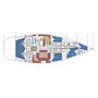 Book yachts online - sailboat - Ocean Star 56.1 - Delfios - rent
