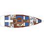 Book yachts online - sailboat - Oceanis 523 - Ninfea - rent